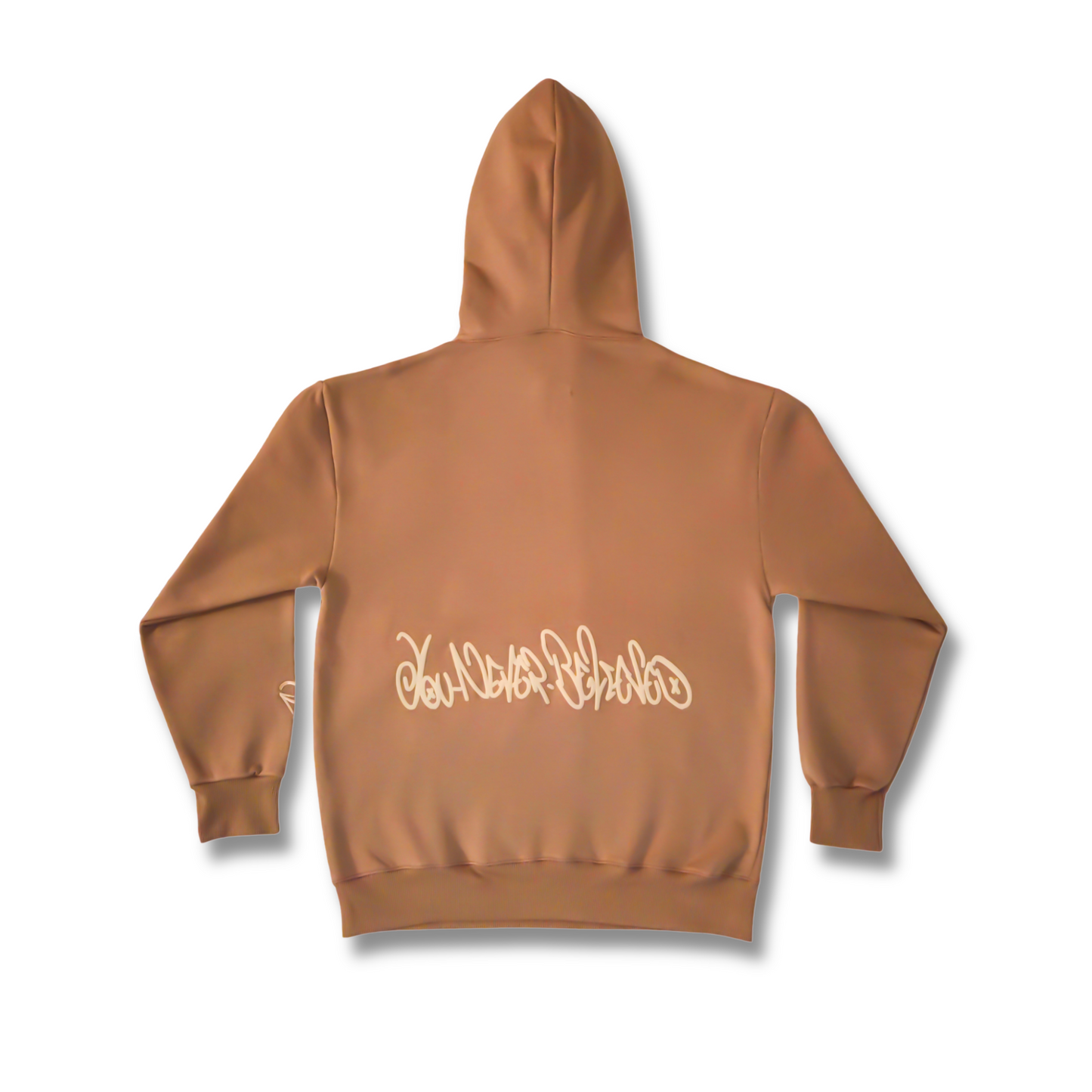 Premium Archaeo Brown Hoodie Back