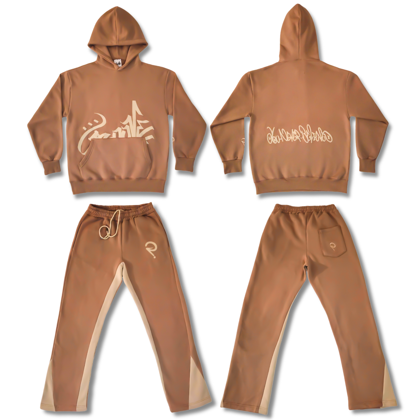 Premium Archaeo Brown Tracksuit Both Sides