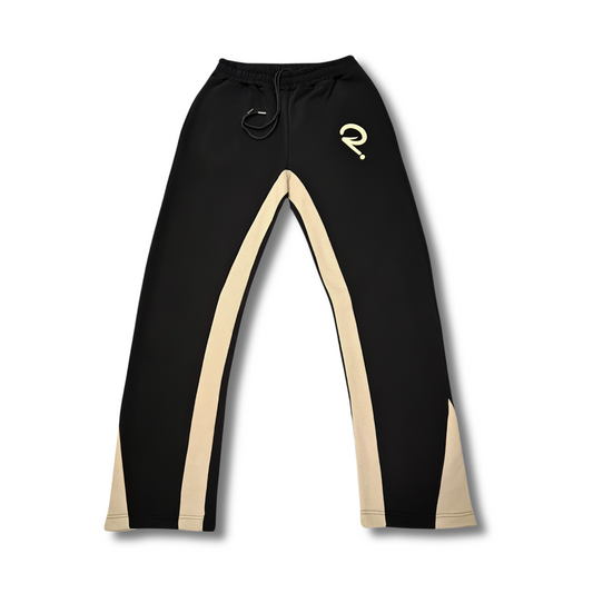 Premium Black Sweatpants Front