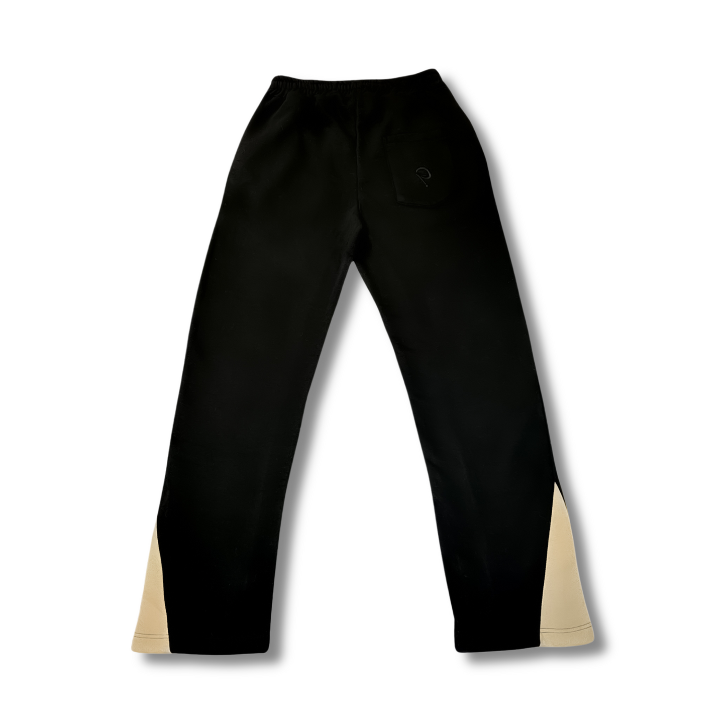 Premium Black Sweatpants Back